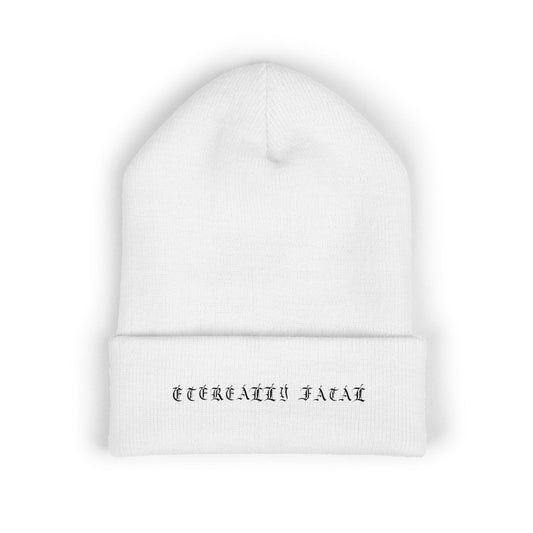 Eternally Fatal Embroidered Classic Cuffed Beanie